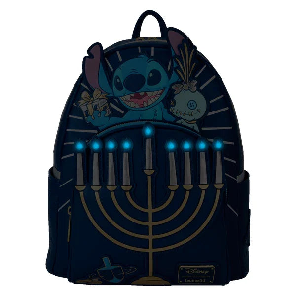 LILO & STITCH - Light Up Menorah Sticth - Mini sac à dos Loungefly Loungefly