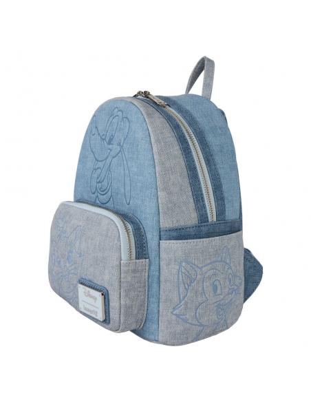DISNEY - Chiens et Chats "Faux Denim" - Mini Sac à Dos LoungeFly Loungefly