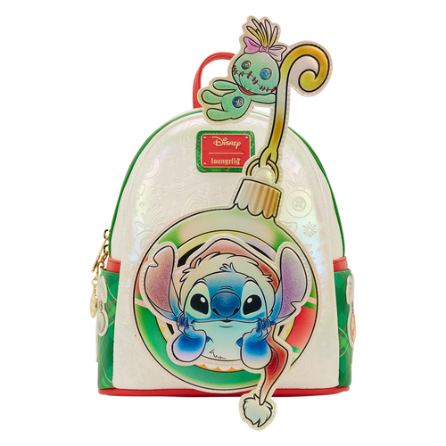DISNEY - Lilo & Stitch "Holiday" - Mini Sac à Dos LoungeFly bems