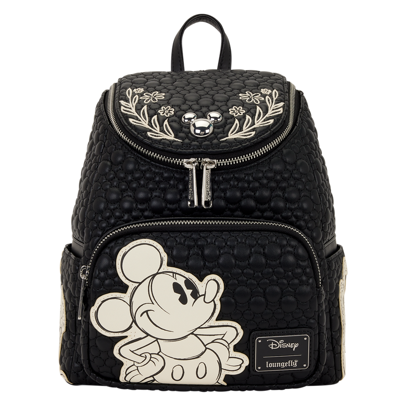 DISNEY - Mickey & Amis "Sketched" - Mini Sac à Dos LoungeFly bems