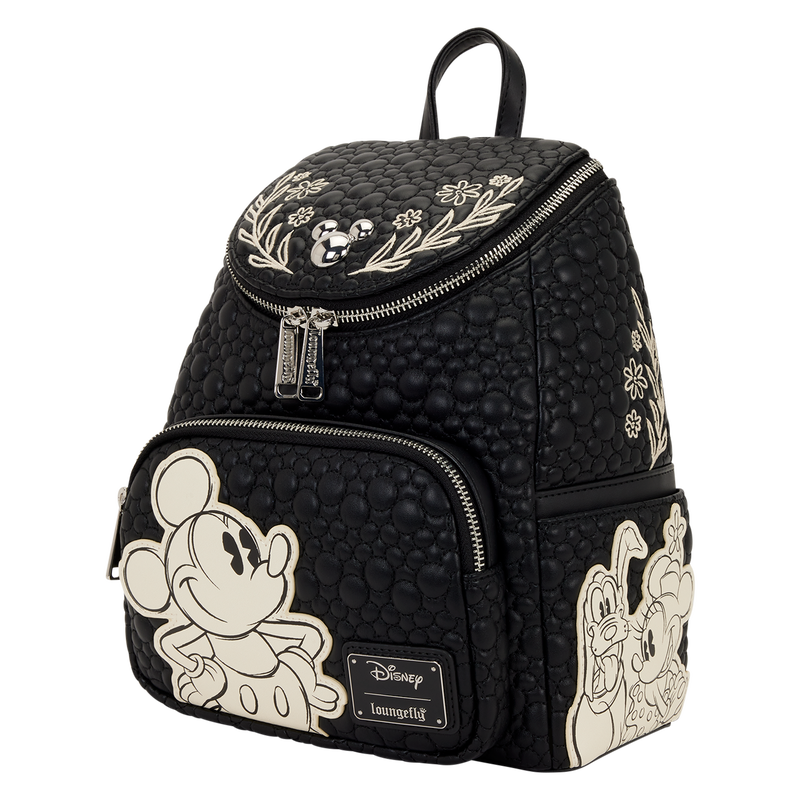 DISNEY - Mickey & Amis "Sketched" - Mini Sac à Dos LoungeFly bems