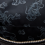 DISNEY - Mickey & Amis "Sketched" - Mini Sac à Dos LoungeFly bems