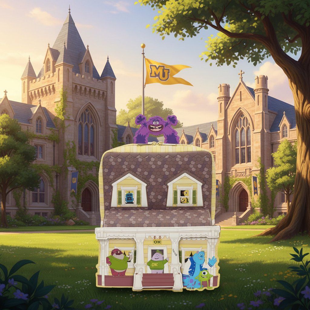 Sac à Dos Loungefly MONSTERS UNIVERSITY Loungefly