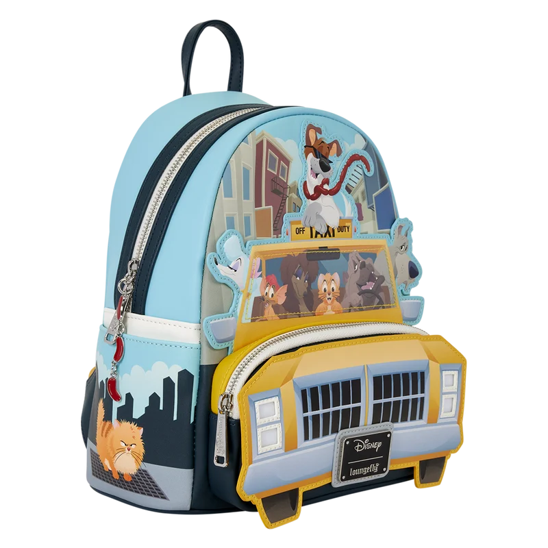 OLIVER ET COMPAGNIE - Taxi - Mini Sac à Dos Loungefly Loungefly