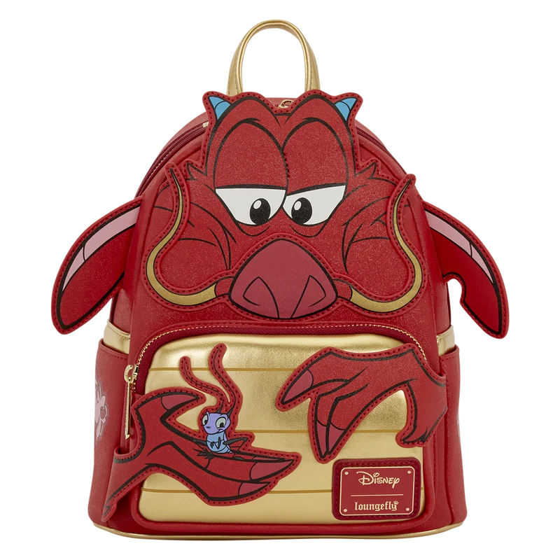 MULAN - Mushu "Glitter" - Mini Sac à Dos Loungefly Loungefly
