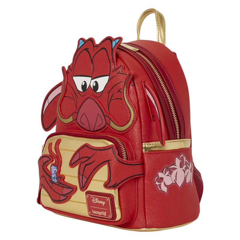 MULAN - Mushu "Glitter" - Mini Sac à Dos Loungefly Loungefly