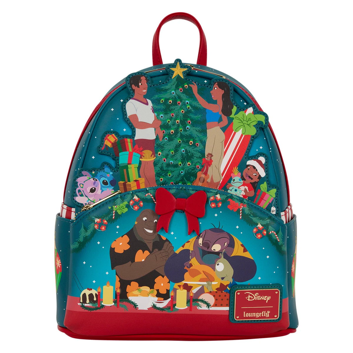 LILO & STITCH - Holiday Celebration "lumineux" - Mini Sac à Dos Loungefly Loungefly