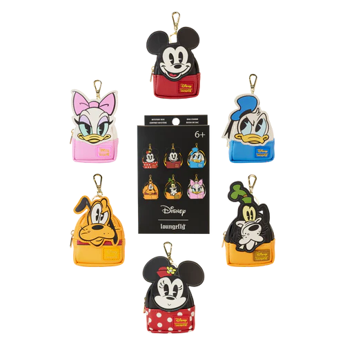 DISNEY - Mickey - Mini Backpack Bag Charm Loungefly Mystery Box Loungefly