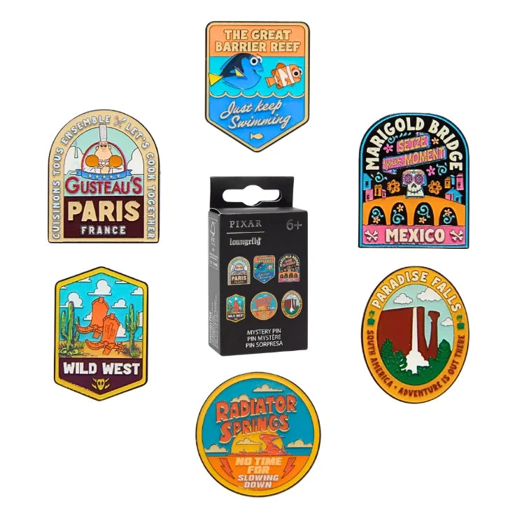 DISNEY - Pixar National Park - Funko Blind Box Enamel Pins Loungefly
