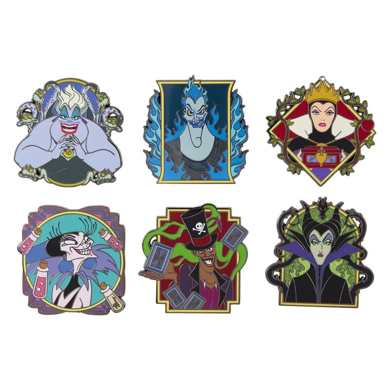 DISNEY - Villains - Funko Blind Box Enamel Pins Loungefly