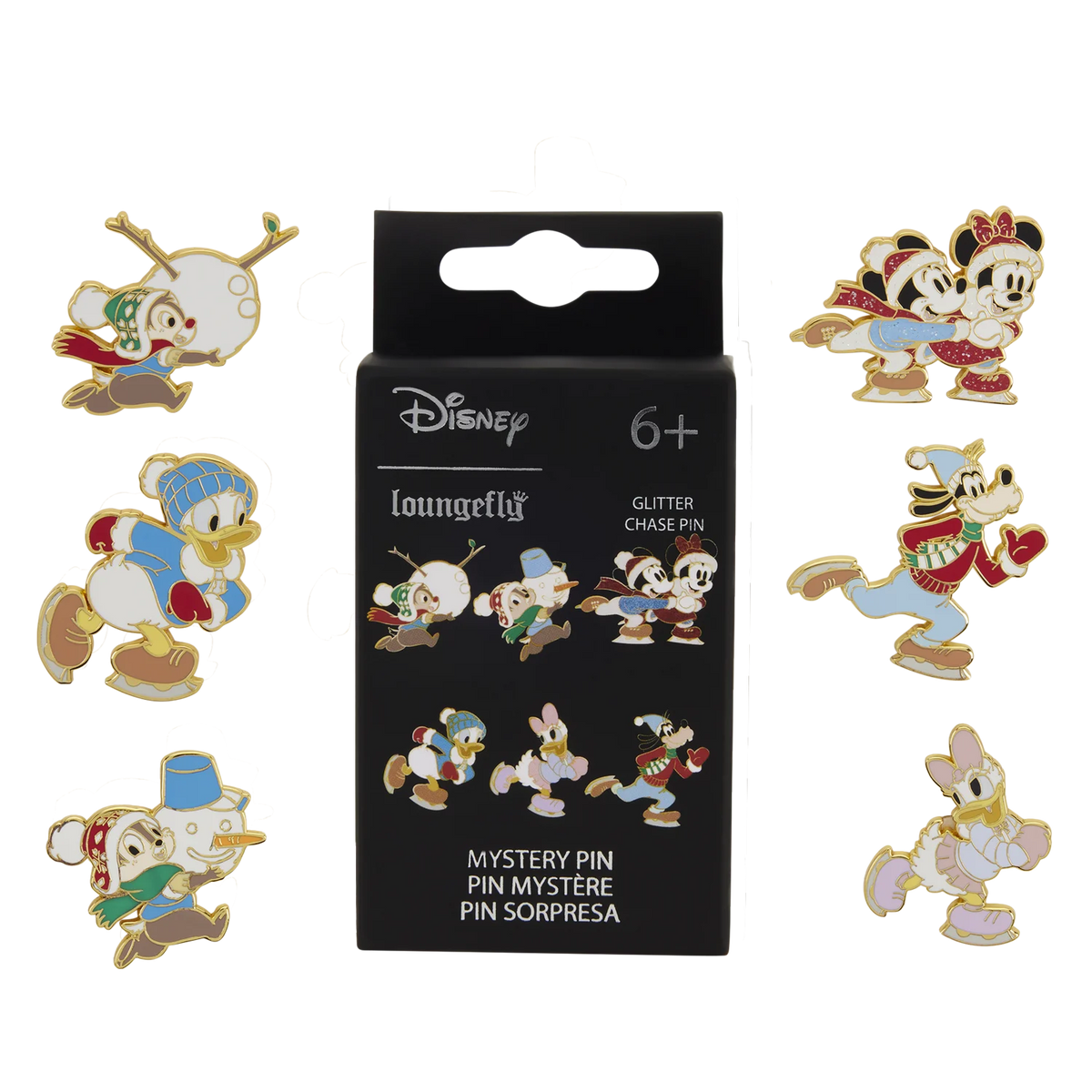 MICKEY & AMIS - Winter Activities - Funko Blind Box Enamel Pins 12pcs Loungefly