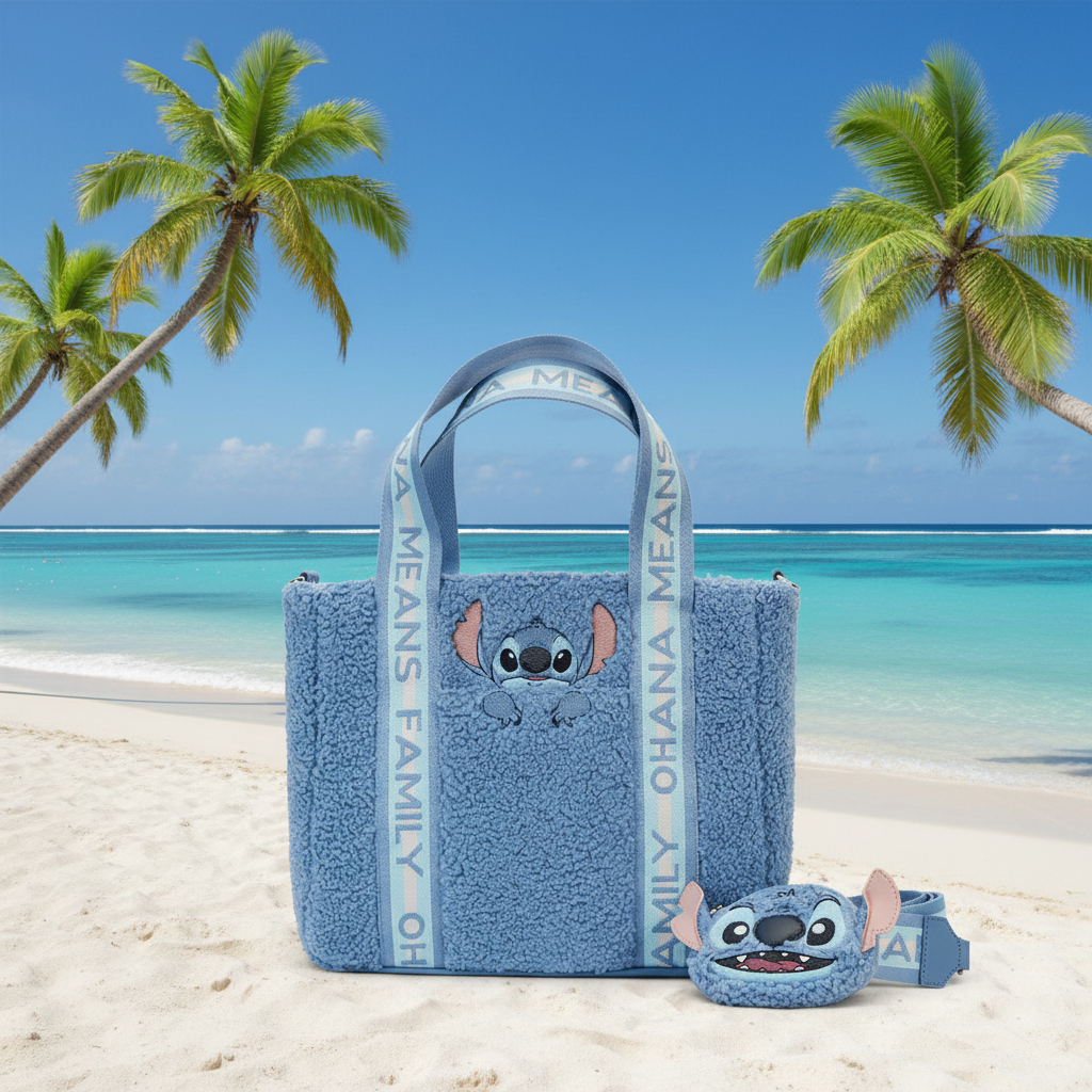 LILO & STITCH - Stitch - Tote Bag with Coin Bag LoungeFly Loungefly