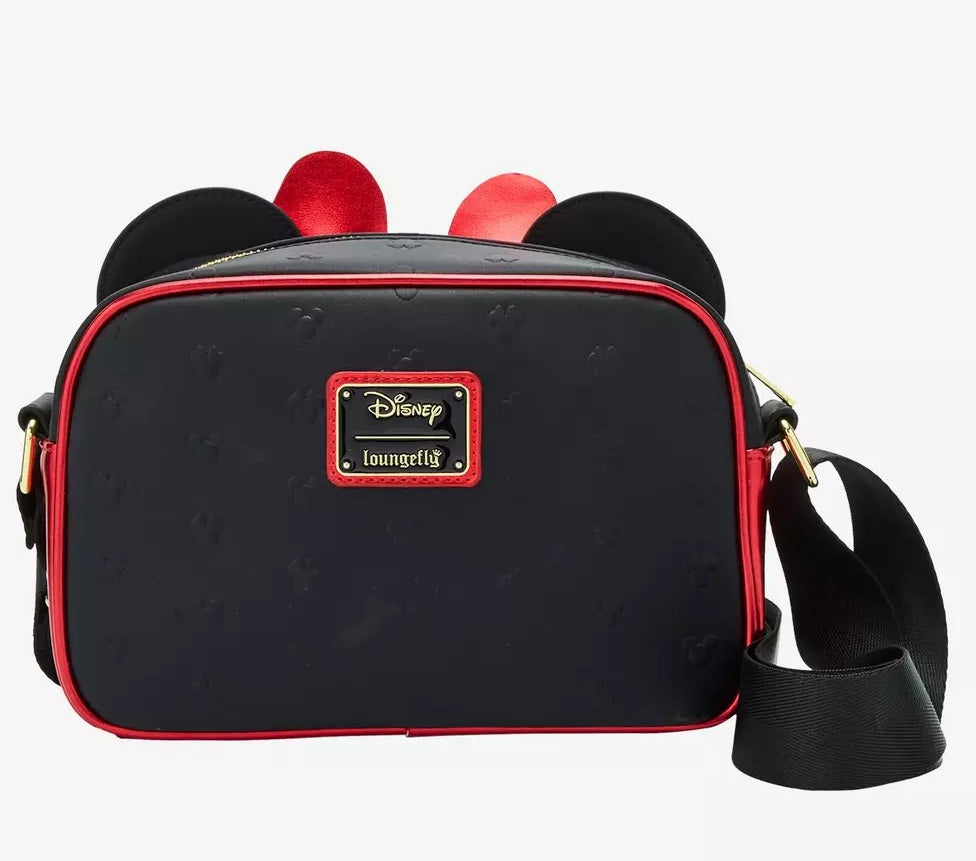 DISNEY - Minnie Mouse red bow - Sac bandoulière Loungefly 'Exclusive' Loungefly