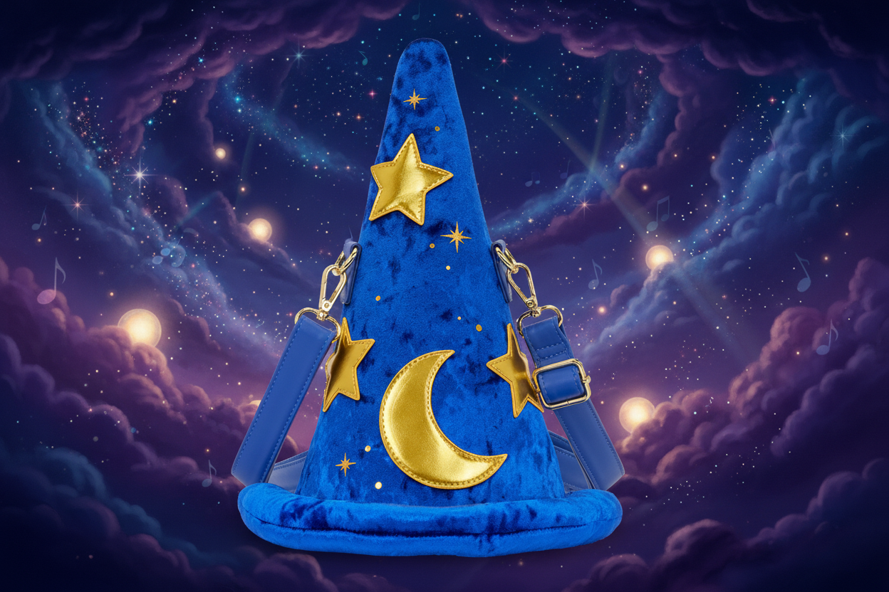 DISNEY - Fantasia "Magician's Hat" - Sac Bandoulière LoungeFly