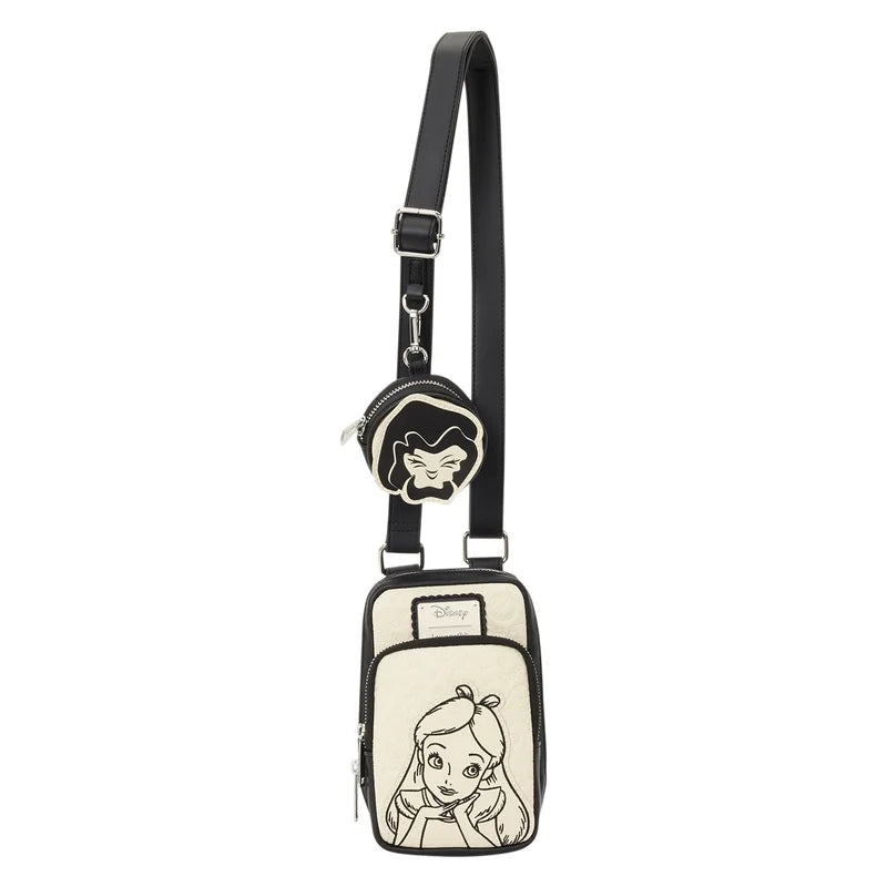 ALICE AU PAYS DES MERVEILLES - Sac Sling Bandoulière LoungeFly Loungefly
