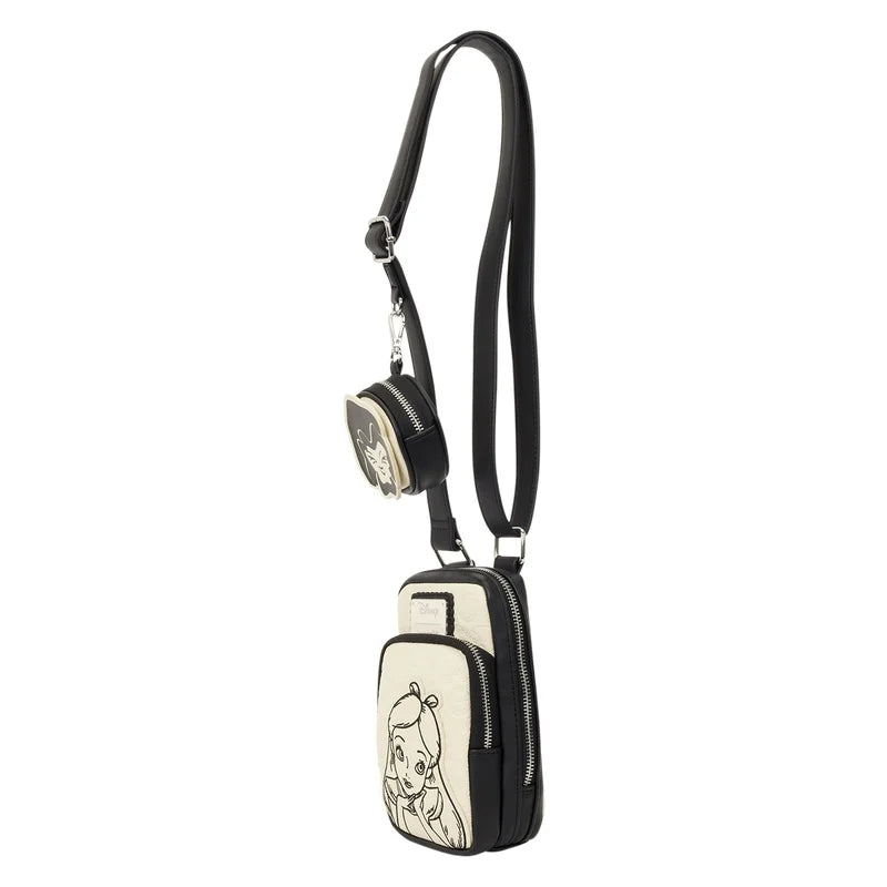 ALICE AU PAYS DES MERVEILLES - Sac Sling Bandoulière LoungeFly Loungefly