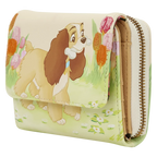 LA BELLE ET LE CLOCHARD - Pastel Tulip - Portefeuille LoungeFly bems