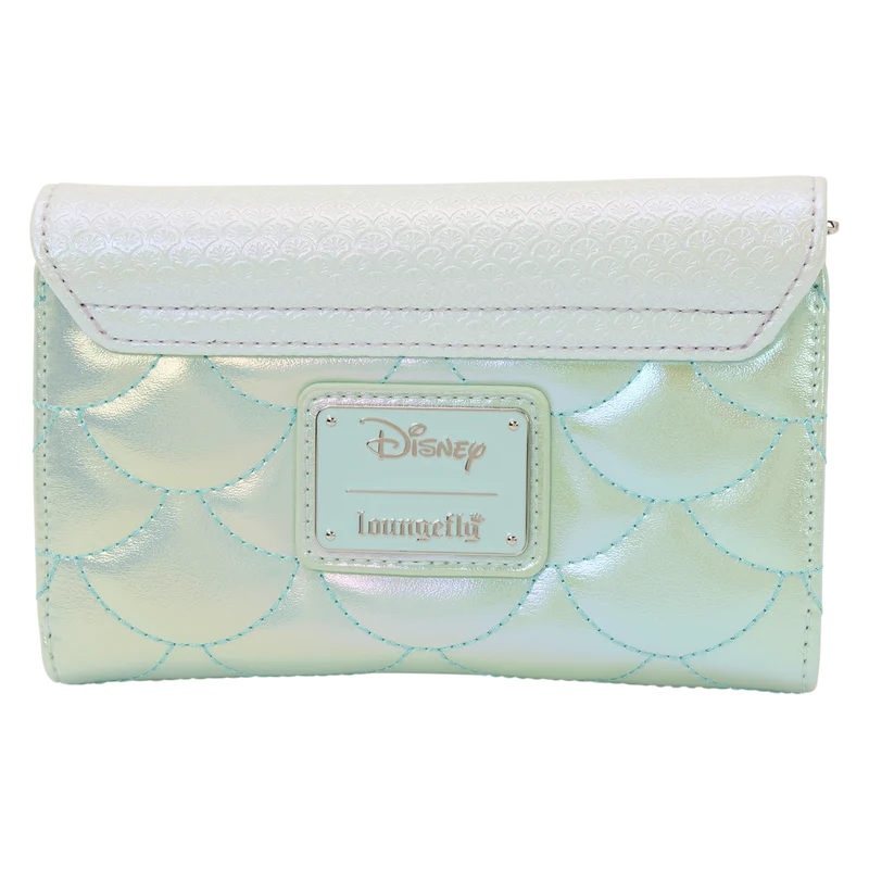 LA PETITE SIRENE - Iridescent Pearl - Portefeuille LoungeFly Loungefly