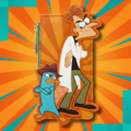 Porte-carte Loungefly PHINEAS & FERB - Doofenshmirtz & Perry Loungefly