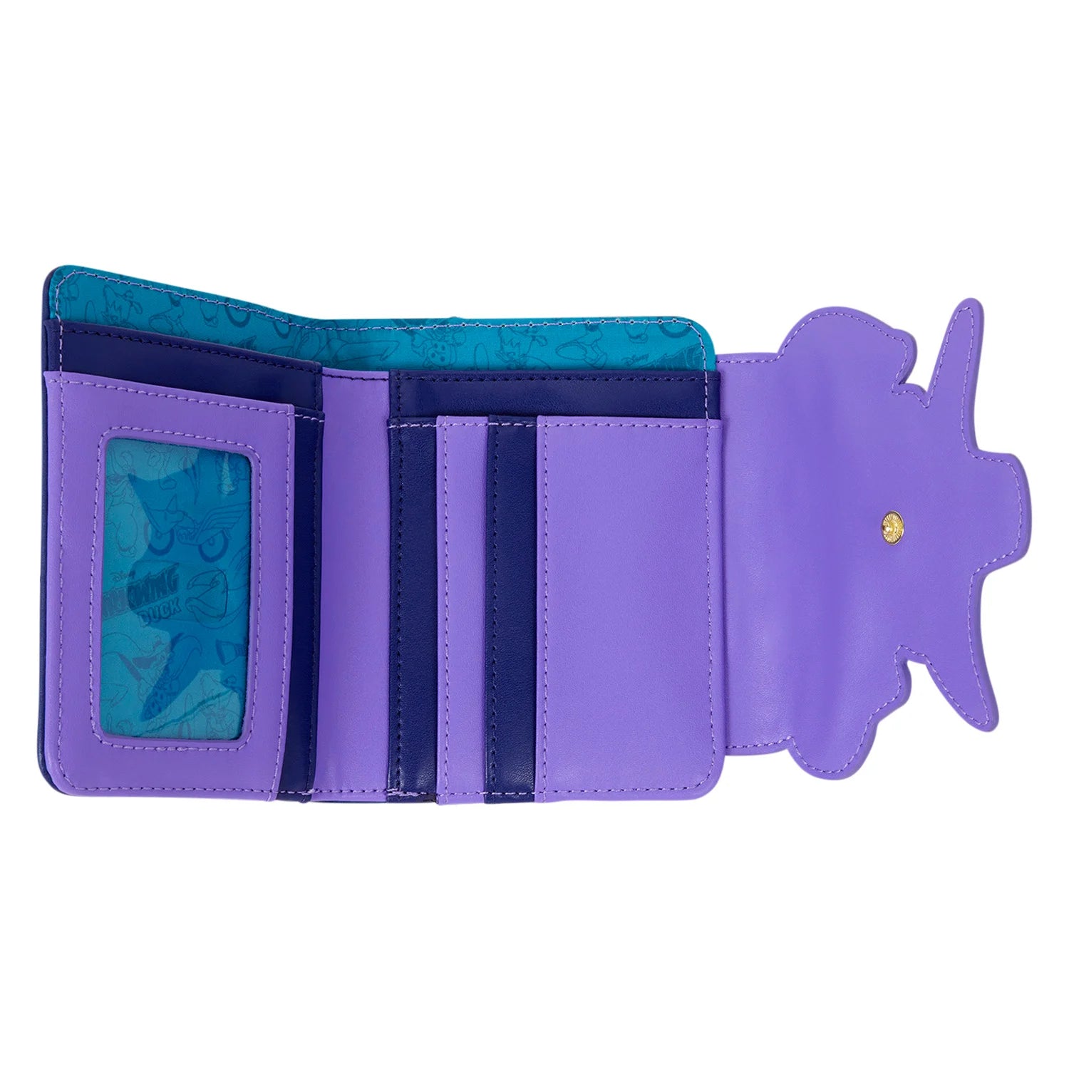 DISNEY - Darkwing Duck - Portefeuille LoungeFly Loungefly