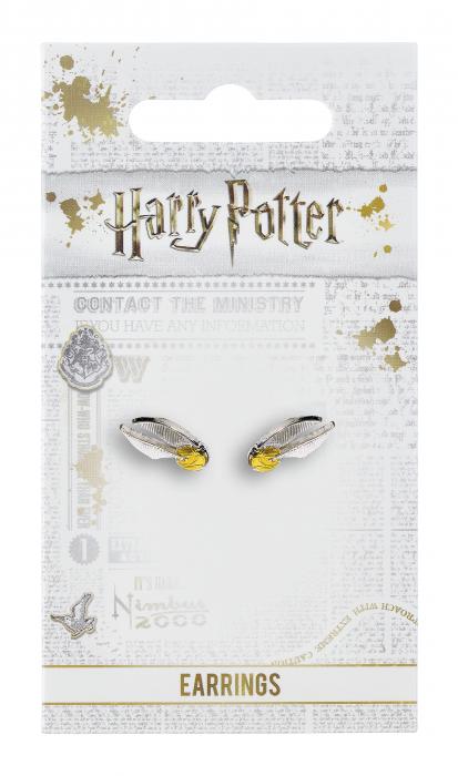 HARRY POTTER - Boucles d'Oreilles - Vif d'Or bems