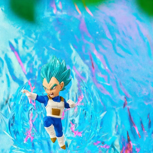 Figurine Dragon Ball Super Vegeta Blue WCF bems