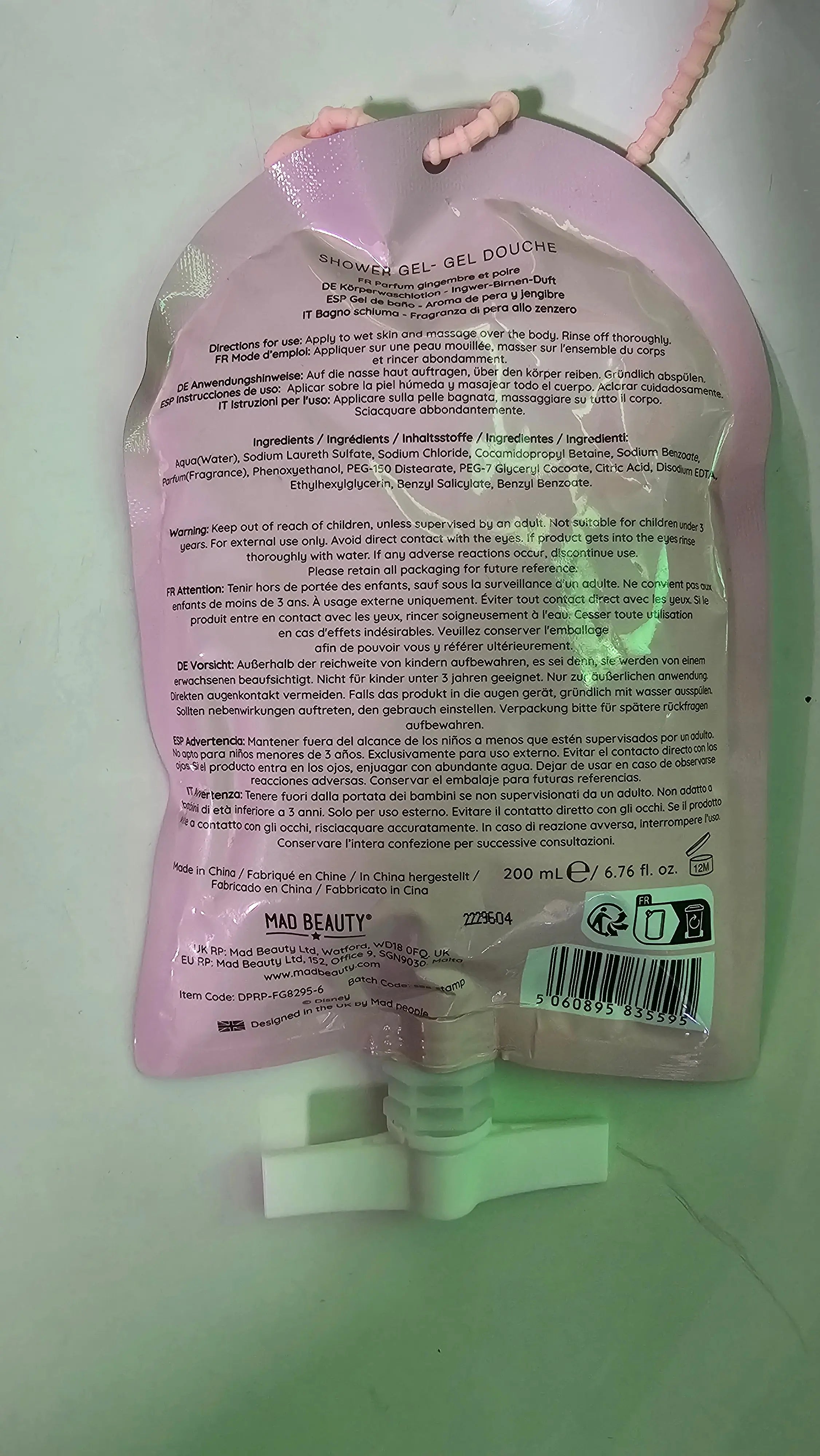 Gel douche Ariel Redstring