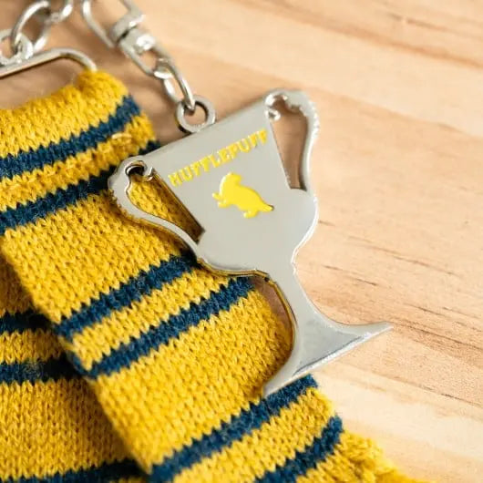 HARRY POTTER - Echarpe Poufsouffle - Porte-clés 12cm bems