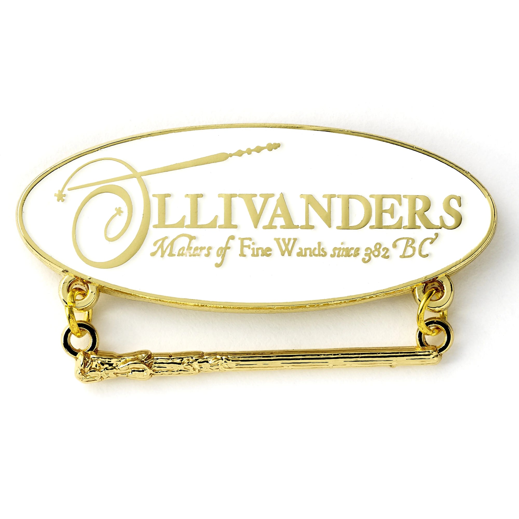 HARRY POTTER - Enseigne Olivanders - Carte de Voeux avec Pin's bems
