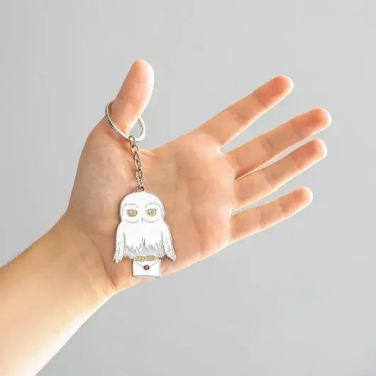 HARRY POTTER - Hedwige - Porte-clés 12cm bems