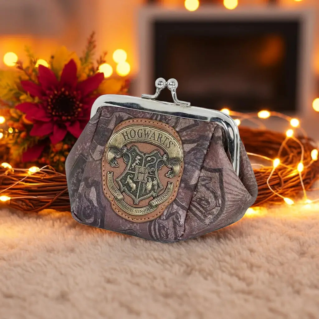 HARRY POTTER - Hogwarts Houses - Portemonnaie avec Fermoir '10x7cm' Bulma-shop