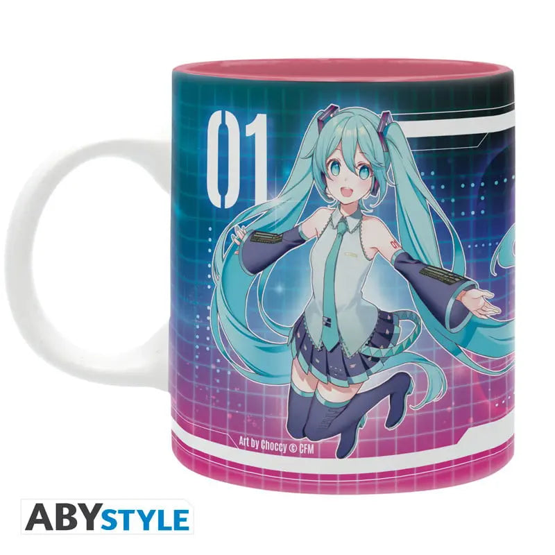 HATSUNE MIKU - Mug 320ml - Cyberpunk bems