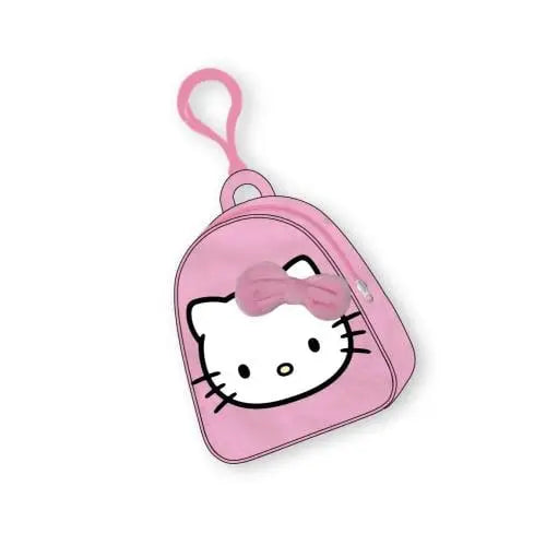 HELLO KITTY - Head - Mini Sac à Dos Porte-clés Peluche bems