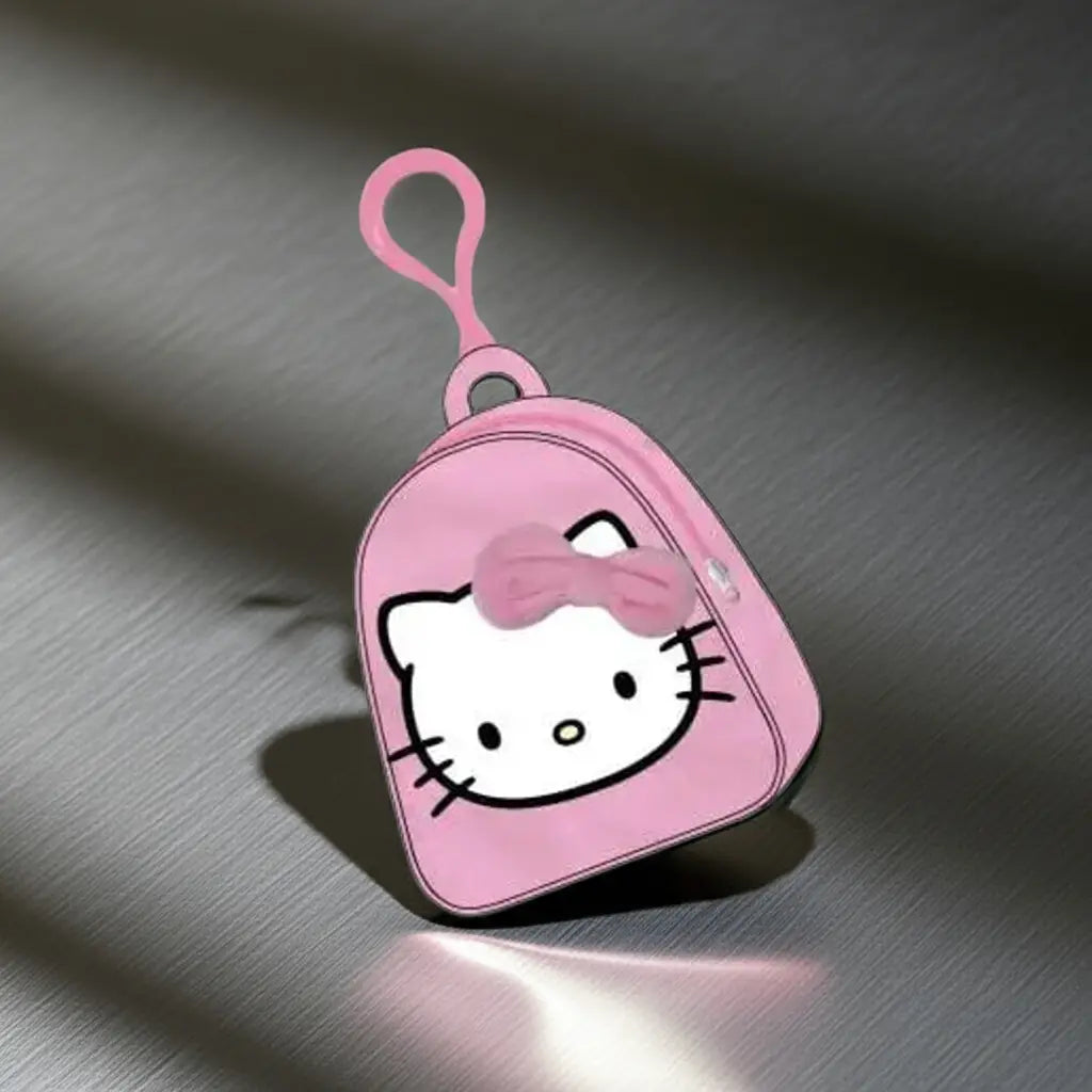 HELLO KITTY - Head - Mini Sac à Dos Porte-clés Peluche bems