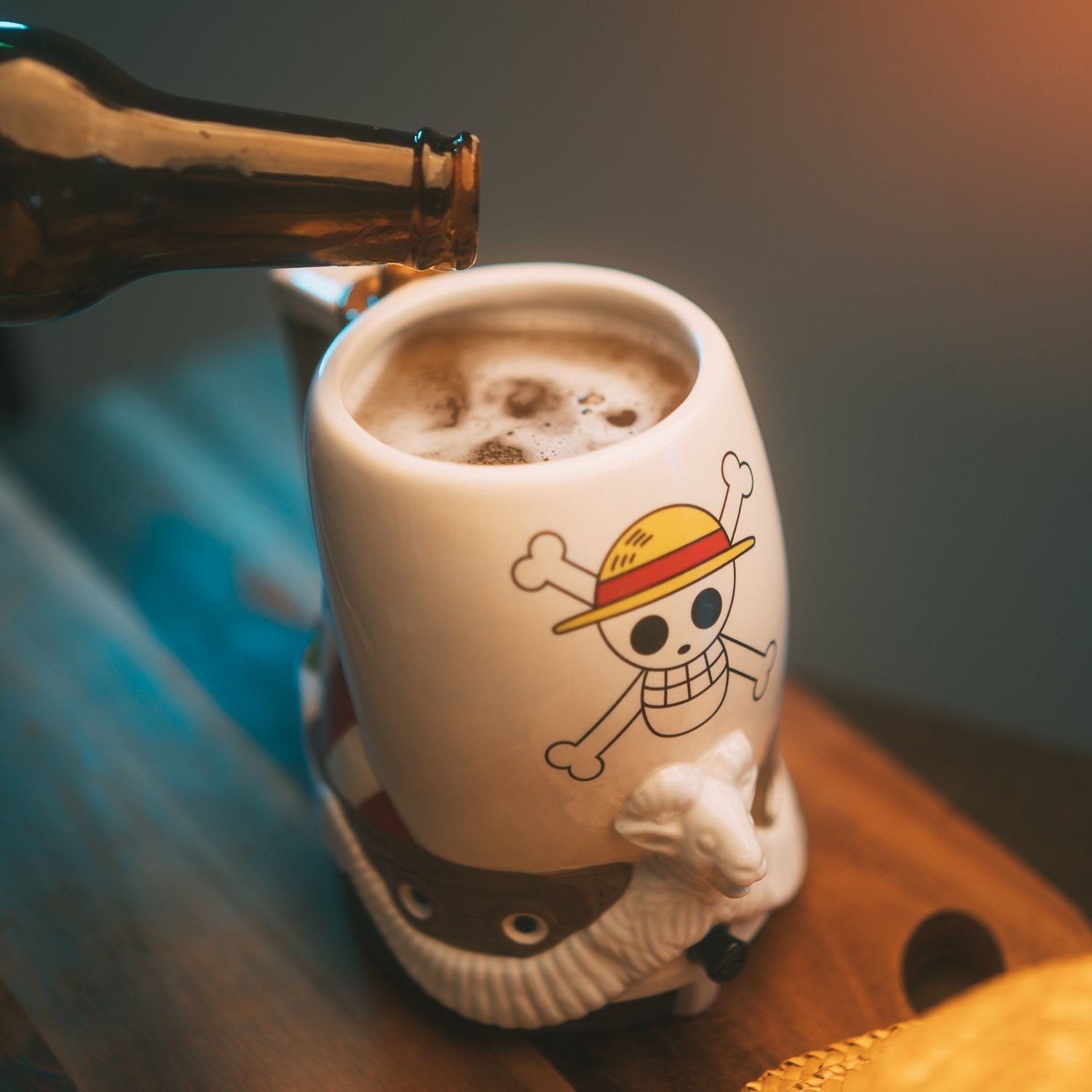 ONE PIECE NETFLIX - Going Merry - Chope 3D 750ml bems