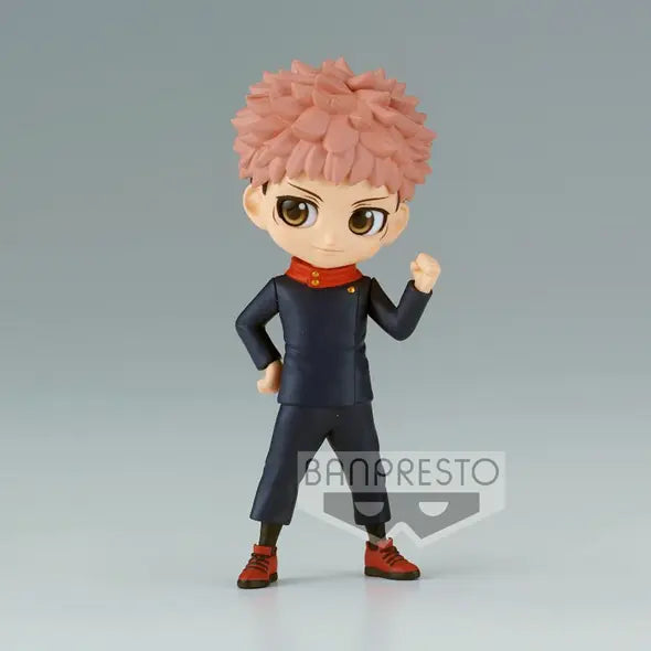 JUJUTSU KAISEN - QPosket Petit - Yuji Itadori - Figurine 7cm Vers.A bems