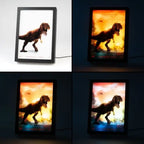 JURASSIC PARK - Cadre Lumineux LED 28x20x5cm bems