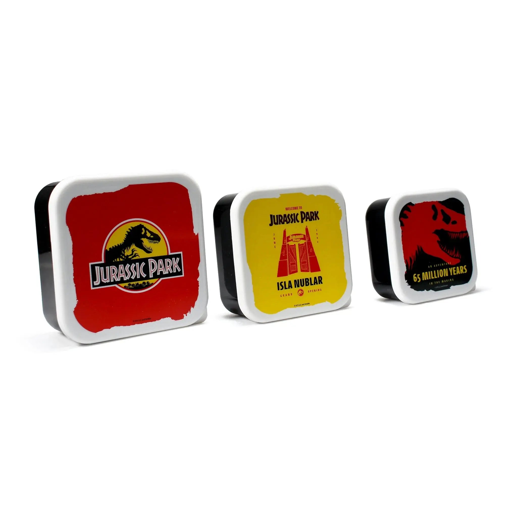 JURASSIC PARK - Isla Nubar - Set de 3 Boites à Tartines bems