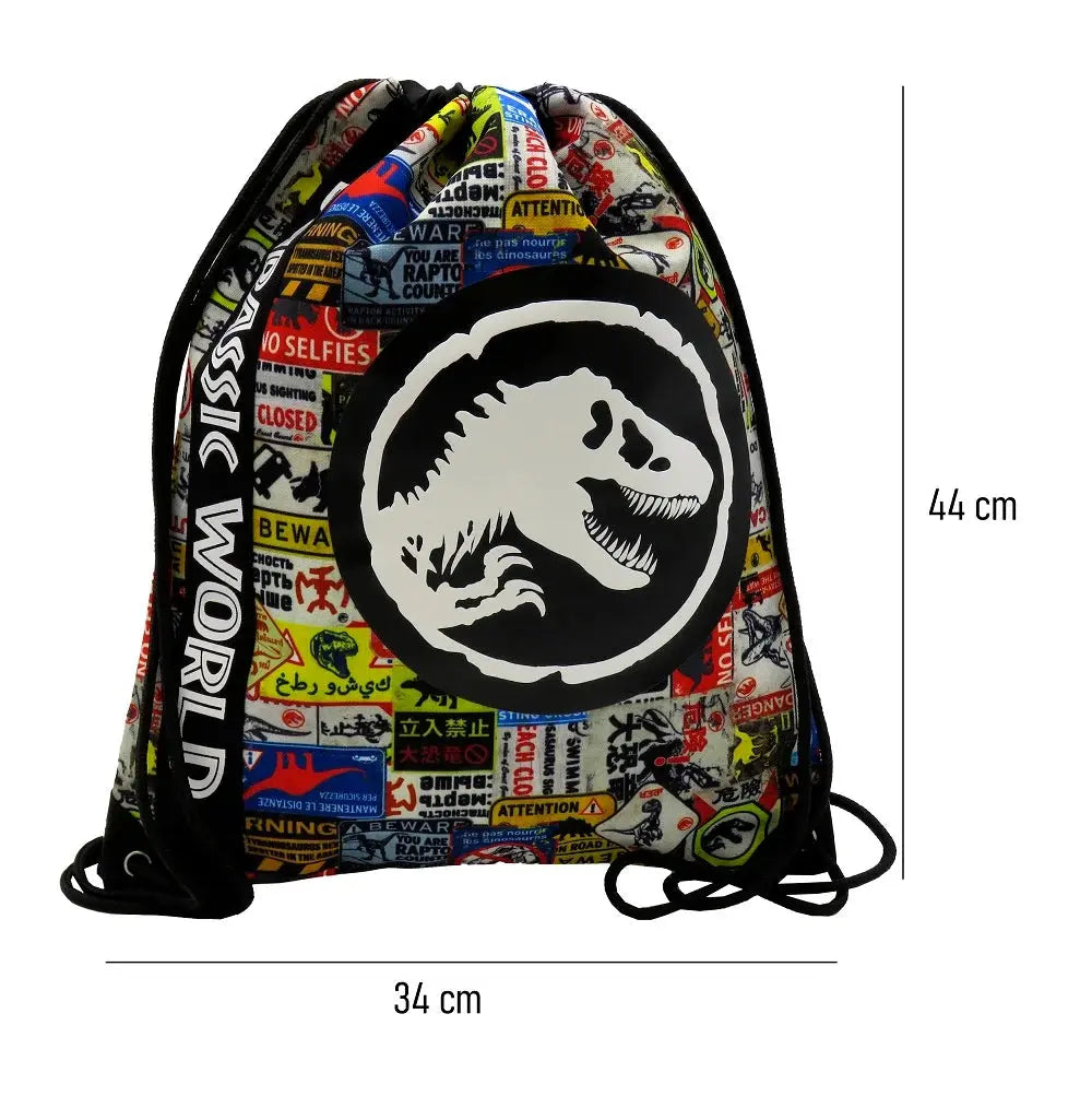 JURASSIC WORLD - Sac de Gym '34x44x2cm' bems