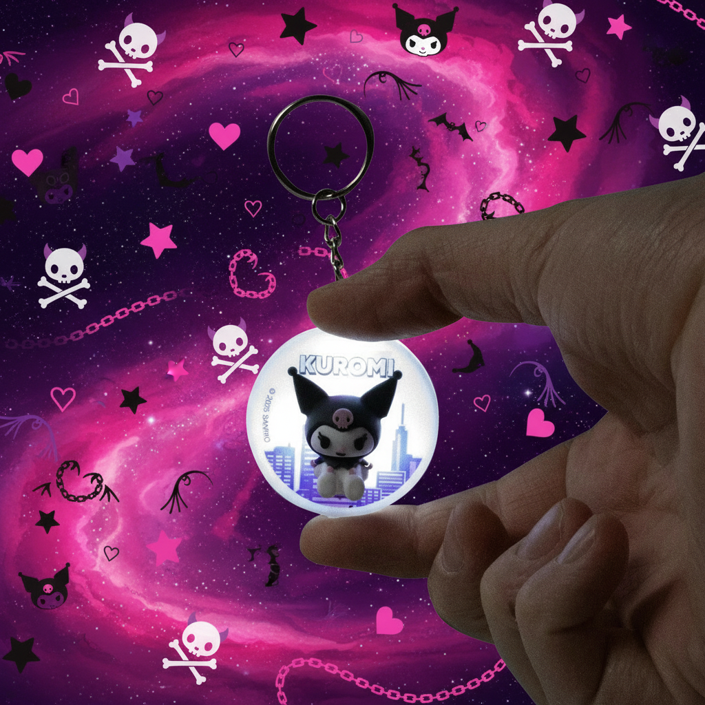 KUROMI - Porte-Clé Lumineux bems