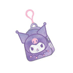 KUROMI - Head - Mini Sac à Dos Porte-clés Peluche bems