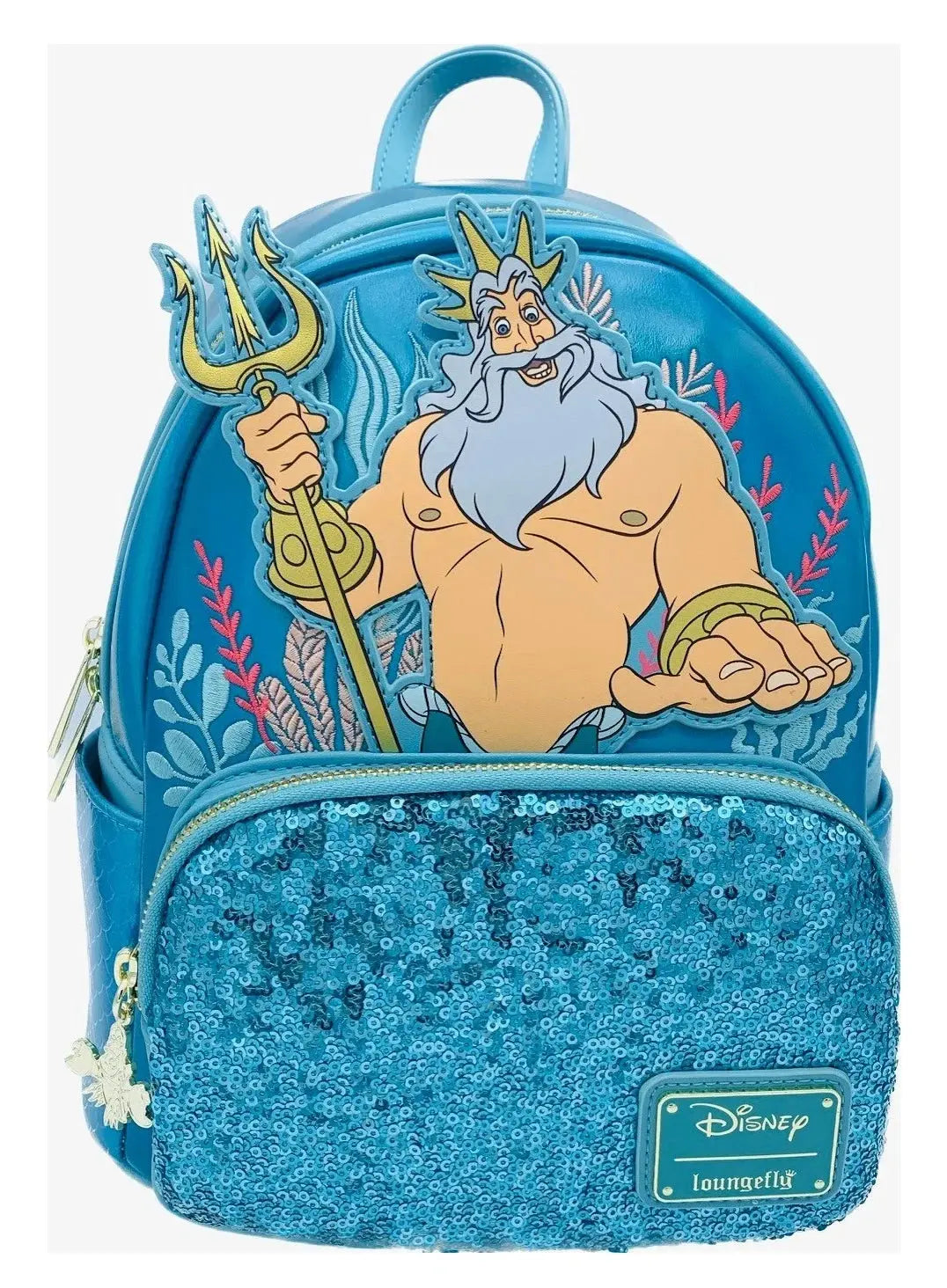 LA PETITE SIRENE - Roi Triton - Sac à Dos LoungeFly bems