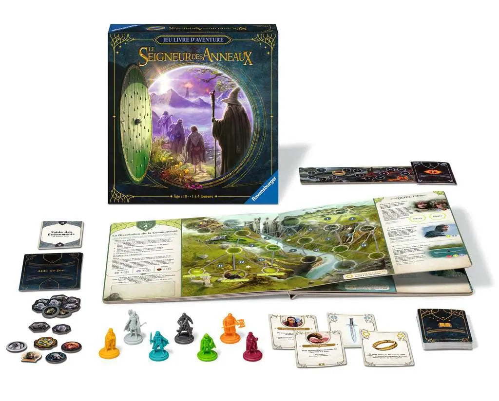 LE SEIGNEUR DES ANNEAUX - Jeu Livre d'aventure (Version FR) bems