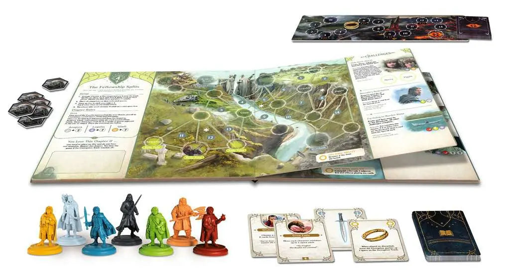 LE SEIGNEUR DES ANNEAUX - Jeu Livre d'aventure (Version FR) bems