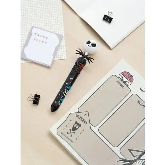 L'ETRANGE NOEL de Mr JACK - Jack - Stylo-Bille 10 couleurs 3D bems