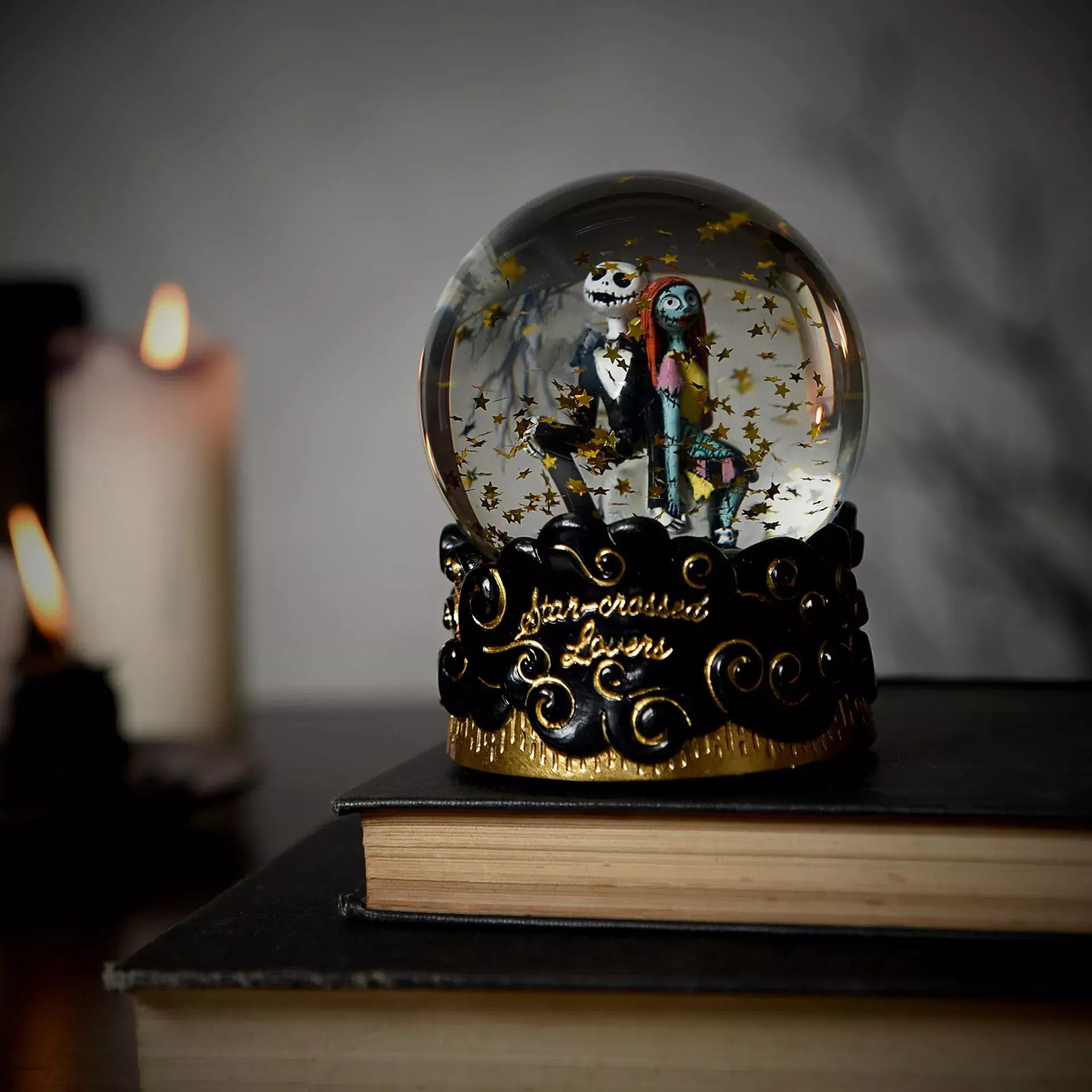 L'ETRANGE NOEL de Mr JACK - Star-cossed Lovers - Boule à Neige 75mm bems