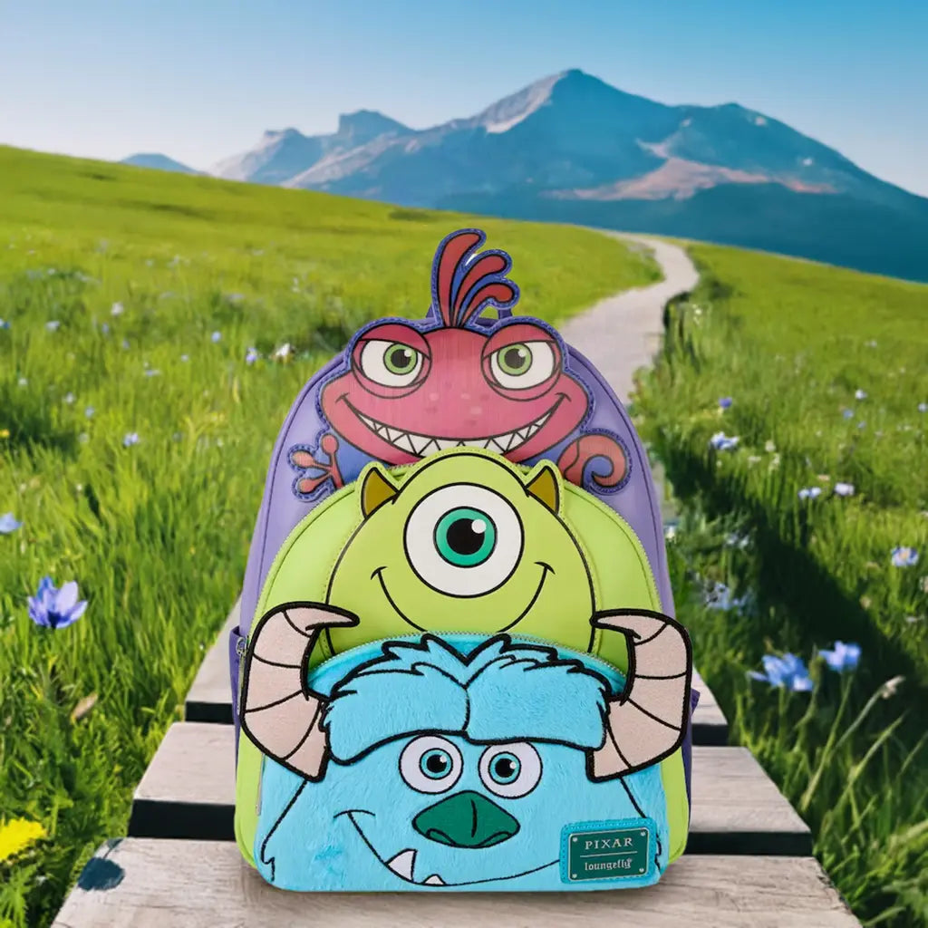 Loungefly MONSTRE ET CIE - Bob, Sulley et Randall bems