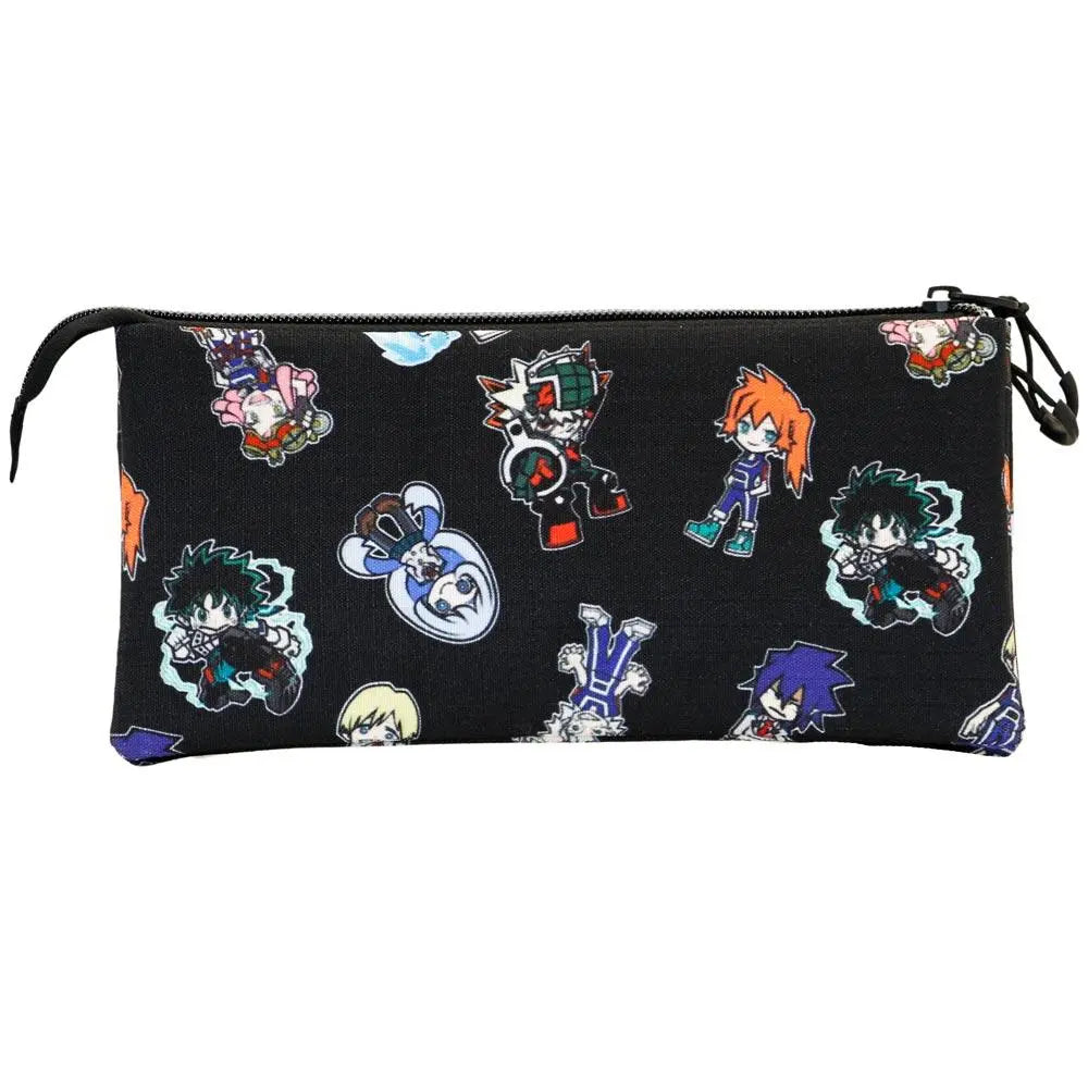 MY HERO ACADEMIA - Plumier 3 comp '23x11x10' - Matière Recyclée OcioStock