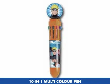 NARUTO - Bic Muticolore 10 couleurs bems