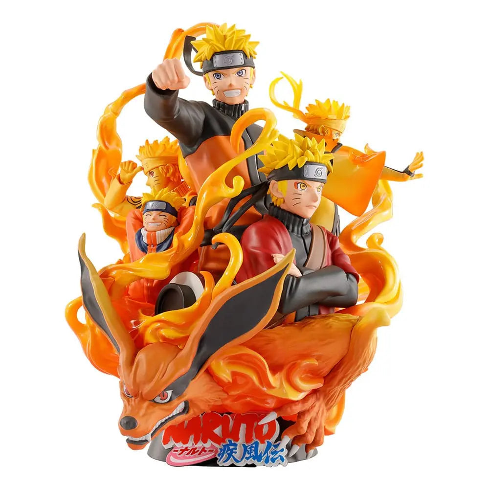 NARUTO SHIPPUDEN - Naruto 01 - Statuette Petitrama DX 15cm bems